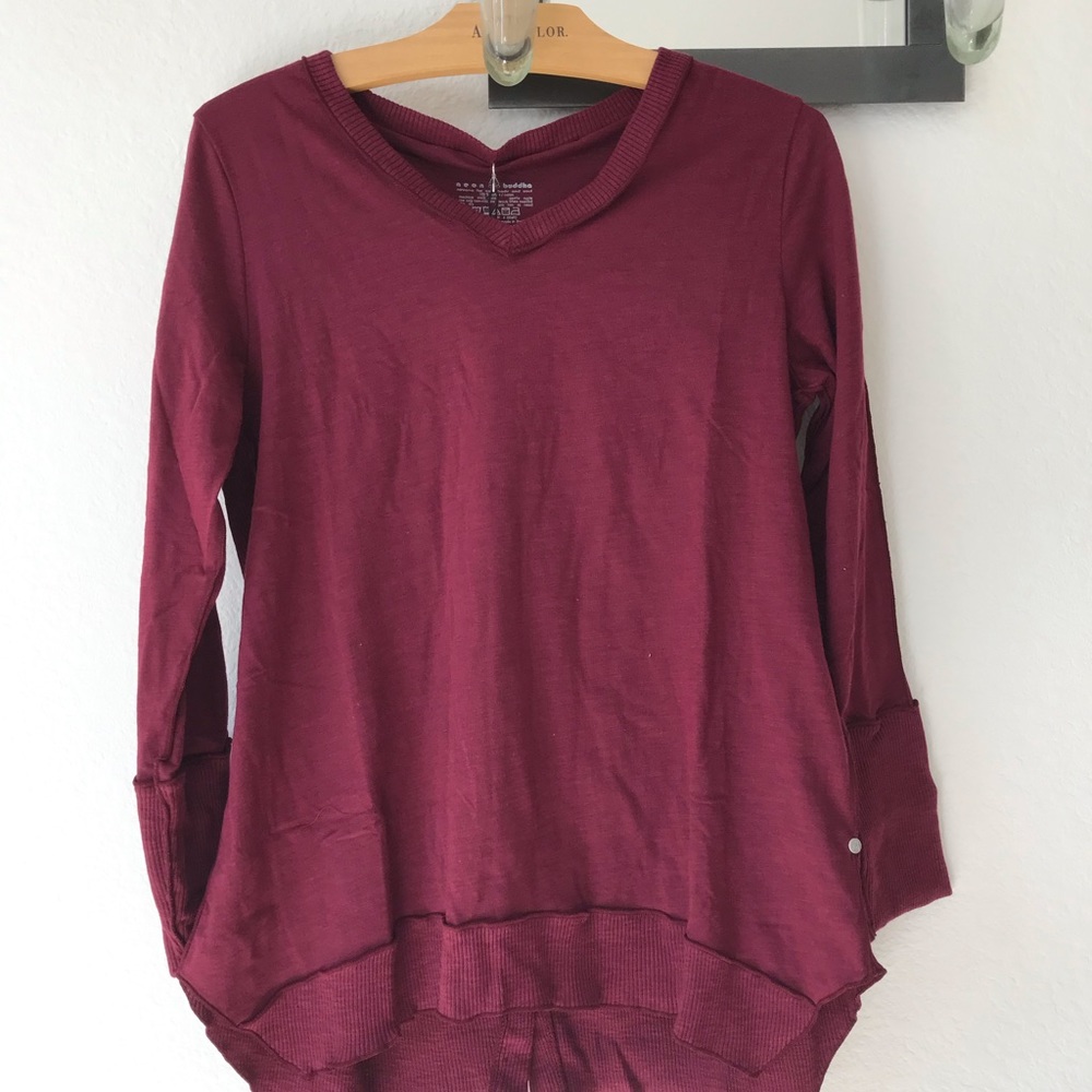 Neon Buddha cotton top - NWT